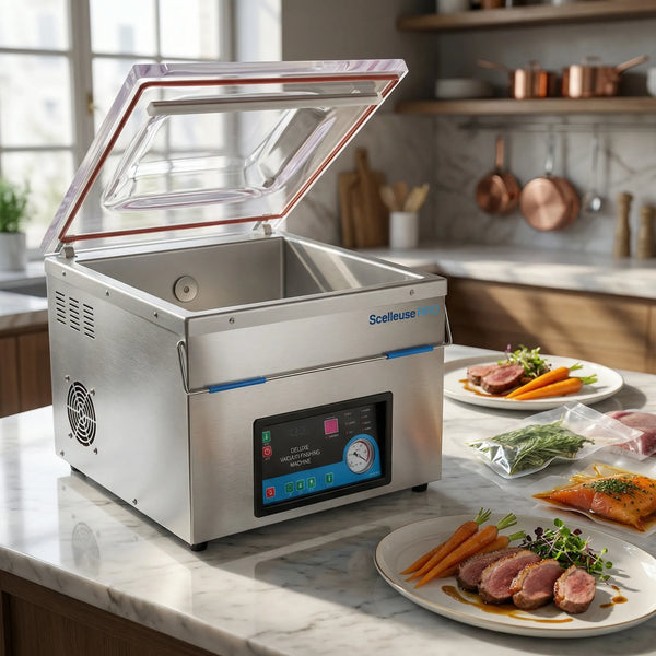 Seladora a vácuo de câmara de 40 cm