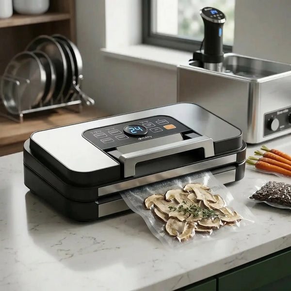 máquina de vácuo alimentação para particulares