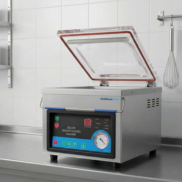 máquina de vácuo com campainha