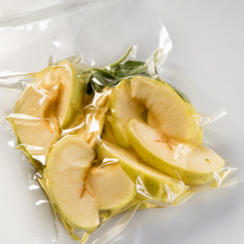 Saco de vácuo em relevo