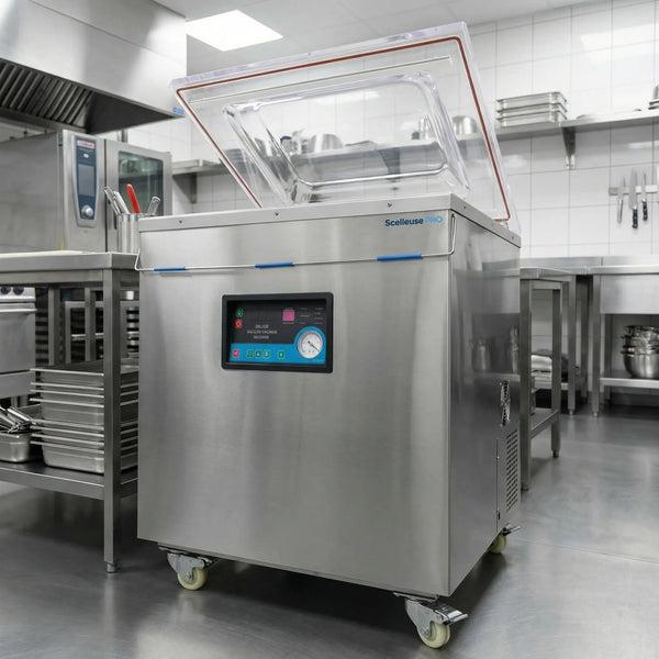 Seladora a Vácuo de câmara 70 cm - Vedação Dupla