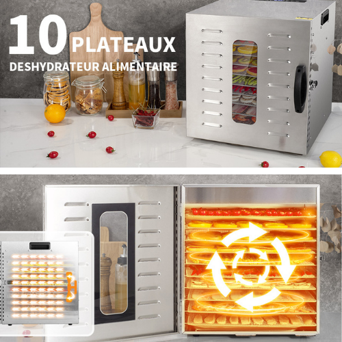 Desidratador de aço inoxidável