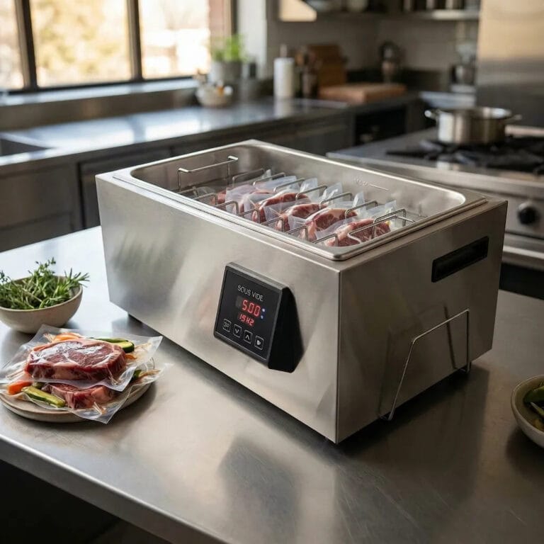 Banho-Maria Sous-Vide Gastronorm de Grande Capacidade (1800 W / 28 L)