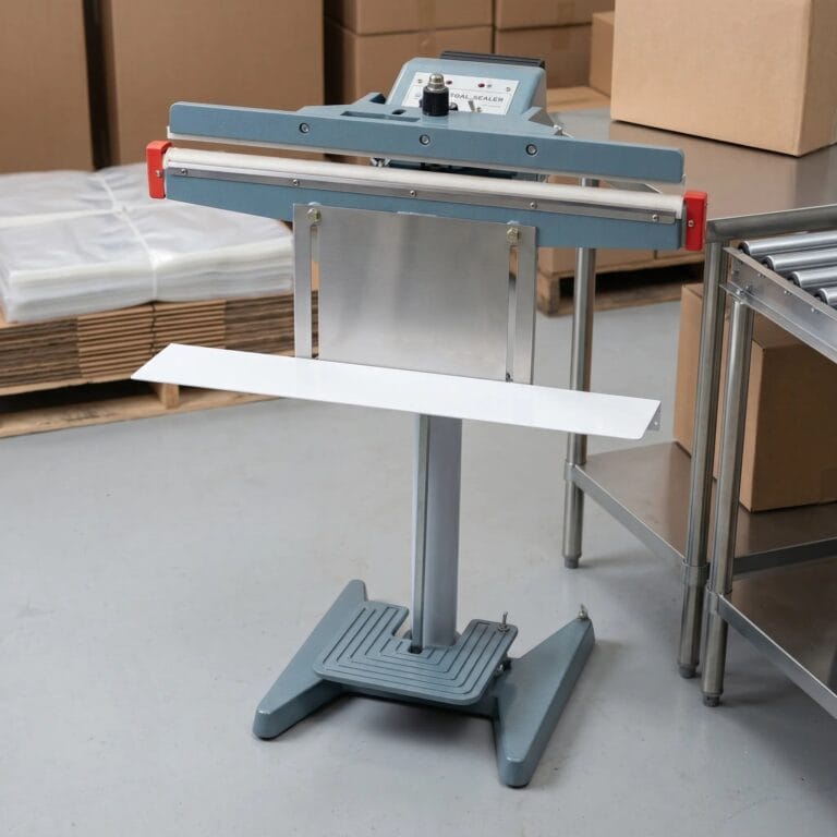 Seladora de pedal industrial (300 a 600 mm)