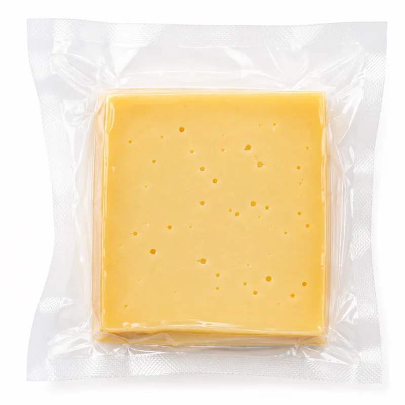 Fromage emballé sous vacuum en talho